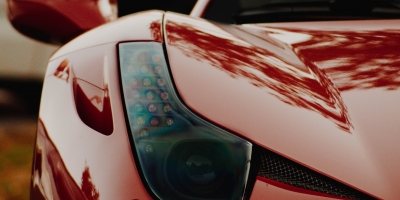 red sports car