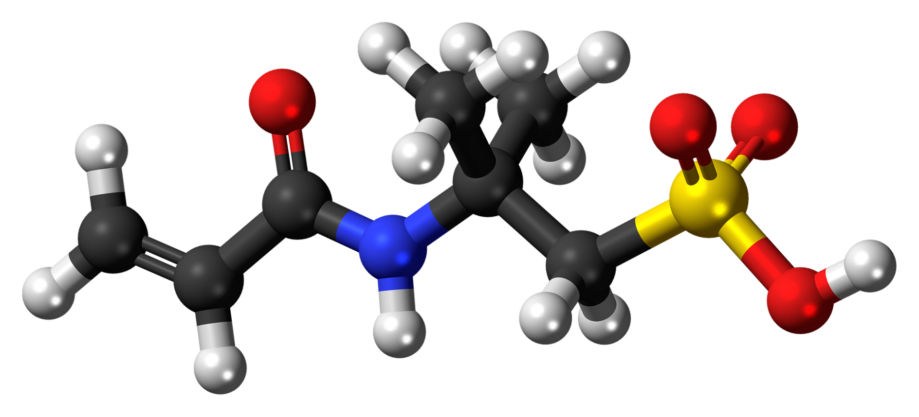 molecular model of acrylamide