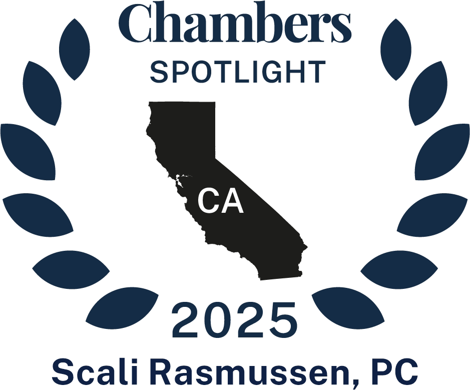 Chambers Spotlight California 2025, Scali Rasmussen, PC