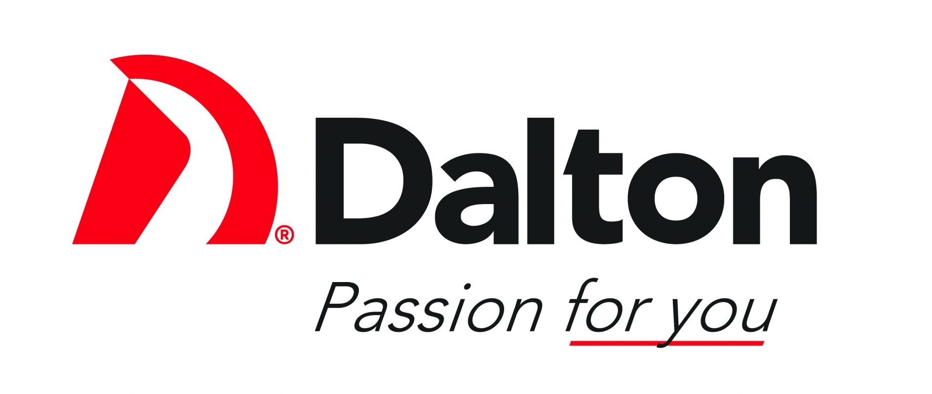 The Dalton logo, with tagline Passion for you